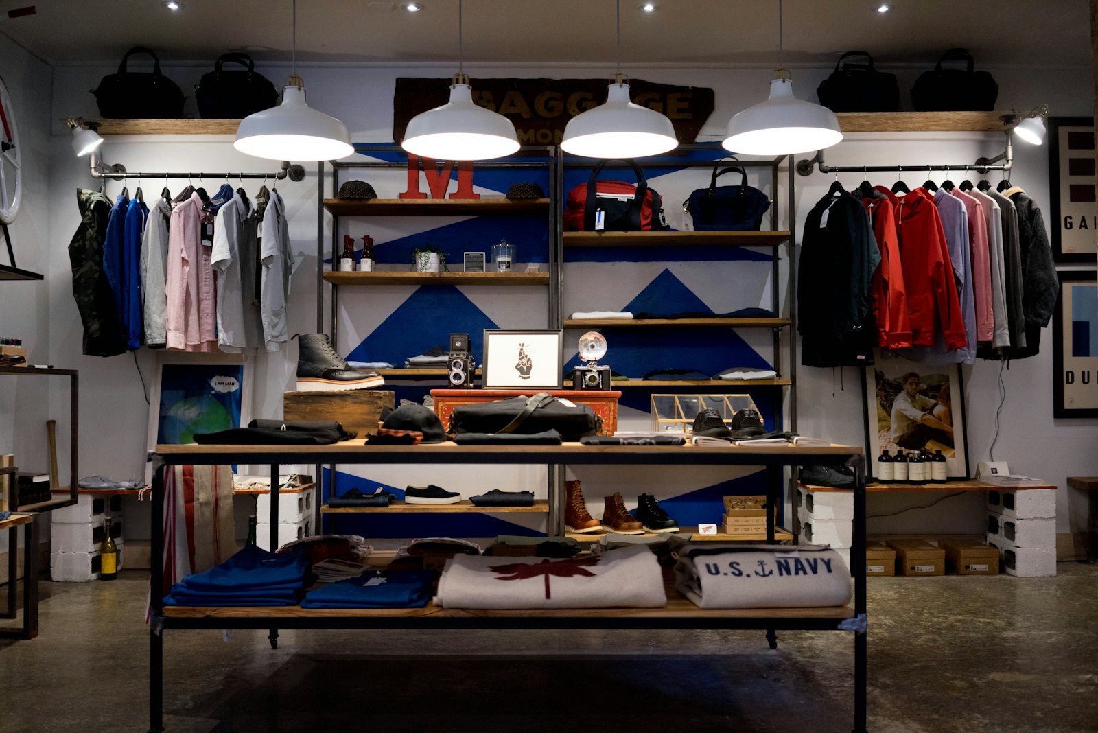 Online store website design — products displayed in elegant packaging